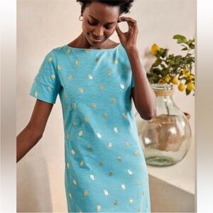 Boden Darcey lemon print dress